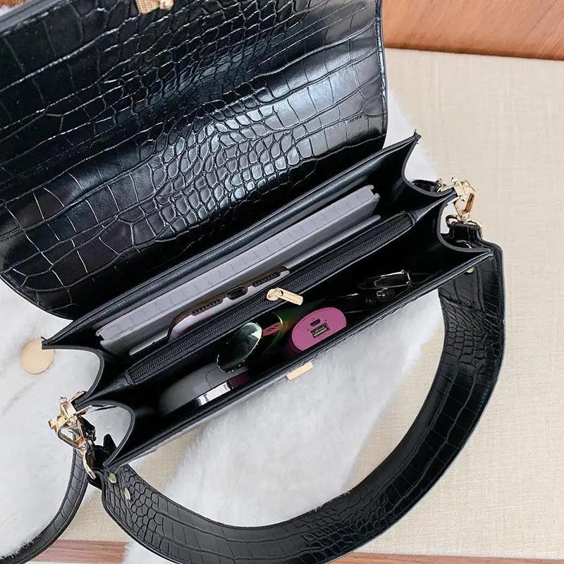 Elegant Modern Women and Girls New Luxury Pu Leather Messenger Bags For Girls And Ladies Handbags for Women Gifts Stevvex