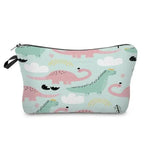 Elegant Multicolor Printed Large Capacity Pencil Case For Students Cute Cartoon Theme Stationary Cosmetic Bag Stevvex