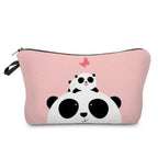 Elegant Multicolor Printed Large Capacity Pencil Case For Students Cute Cartoon Theme Stationary Cosmetic Bag Stevvex