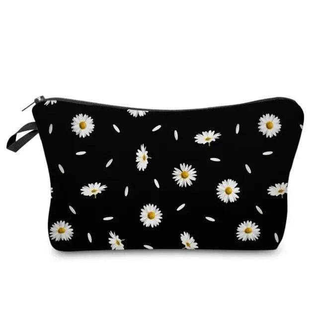 Elegant Multicolor Printed Large Capacity Pencil Case For Students Cute Cartoon Theme Stationary Cosmetic Bag Stevvex