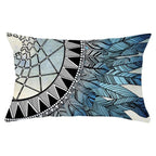 Elegant New Home Decoration Short Plush Pillow Case Feather Soft Rectangular Sofa Seat Bedroom Farmhouse Feather Decorative Throw Pillow Covers Home Decor 30x50CM Stevvex