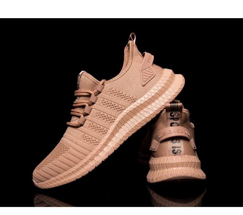 Elegant New Mens Sneakers Running Comfortable Light Casual Breathable Non-Slip Wear-Resistant Outdoor Walking Mens Sport Lightweight Running Trainers Breathable Sneakers Stevvex