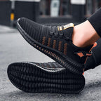 Elegant New Mens Sneakers Running Comfortable Light Casual Breathable Non-Slip Wear-Resistant Outdoor Walking Mens Sport Lightweight Running Trainers Breathable Sneakers Stevvex