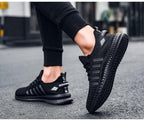 Elegant New Mens Sneakers Running Comfortable Light Casual Breathable Non-Slip Wear-Resistant Outdoor Walking Mens Sport Lightweight Running Trainers Breathable Sneakers Stevvex