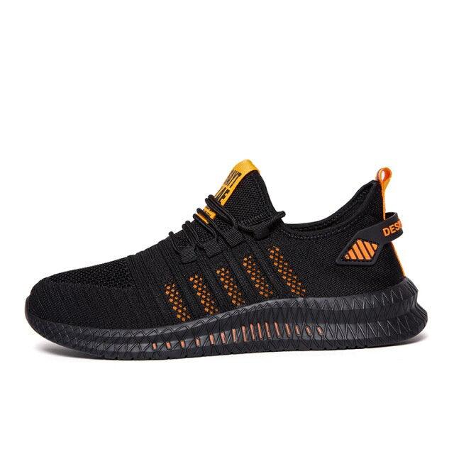 Elegant New Mens Sneakers Running Comfortable Light Casual Breathable Non-Slip Wear-Resistant Outdoor Walking Mens Sport Lightweight Running Trainers Breathable Sneakers Stevvex