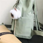 Elegant Nylon Candy Color Waterproof School Bags for Teenagers Girls And Women Nice Patchwork On Backpack For Female Stevvex