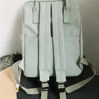 Elegant Nylon Candy Color Waterproof School Bags for Teenagers Girls And Women Nice Patchwork On Backpack For Female Stevvex