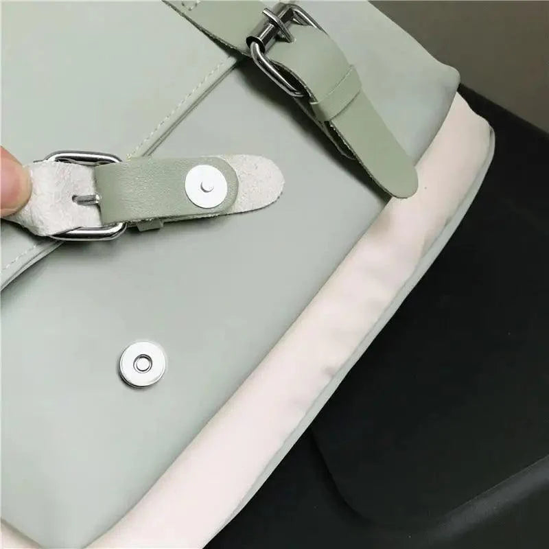 Elegant Nylon Candy Color Waterproof School Bags for Teenagers Girls And Women Nice Patchwork On Backpack For Female Stevvex