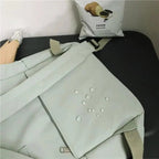 Elegant Nylon Candy Color Waterproof School Bags for Teenagers Girls And Women Nice Patchwork On Backpack For Female Stevvex