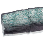 Elegant Printed Chiffon Hijab Scarf Bohemian Style Breathable Sun Protection Wrap (MH136)