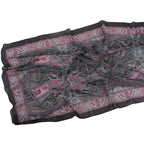 Elegant Printed Chiffon Hijab Scarf Bohemian Style Breathable Sun Protection Wrap (MH136)