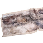 Elegant Printed Chiffon Hijab Scarf Bohemian Style Breathable Sun Protection Wrap (MH136)