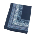 Elegant Printed Chiffon Hijab Scarf Bohemian Style Breathable Sun Protection Wrap (MH136)