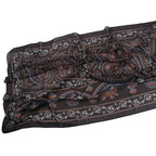 Elegant Printed Chiffon Hijab Scarf Bohemian Style Breathable Sun Protection Wrap (MH136)