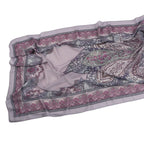 Elegant Printed Chiffon Hijab Scarf Bohemian Style Breathable Sun Protection Wrap (MH136)