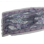 Elegant Printed Chiffon Hijab Scarf Bohemian Style Breathable Sun Protection Wrap (MH136)