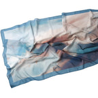 Elegant Printed Chiffon Hijab Scarf Bohemian Style Breathable Sun Protection Wrap (MH136)