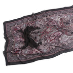 Elegant Printed Chiffon Hijab Scarf Bohemian Style Breathable Sun Protection Wrap (MH136)
