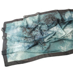 Elegant Printed Chiffon Hijab Scarf Bohemian Style Breathable Sun Protection Wrap (MH136)
