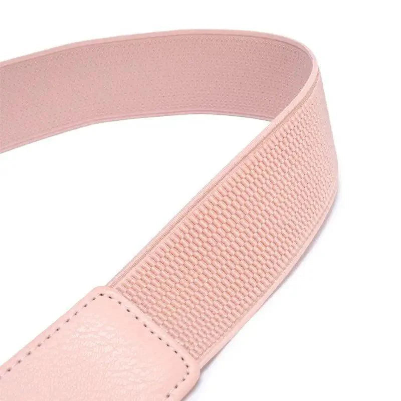 Elegant PU Leather Elastic Women Dress Belts Fashion Stretchy Thick Waist Dress Plus Size Waistbands For Women Stevvex
