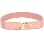 Elegant PU Leather Elastic Women Dress Belts Fashion Stretchy Thick Waist Dress Plus Size Waistbands For Women Stevvex