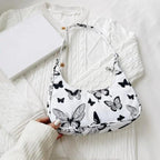 Elegant Pure Color Shoulder Underarm Bags, Casual Ladies Zipper Small Purse Top-handle Handbag For Ladies And Girls Stevvex
