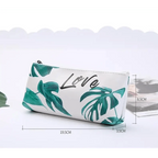 Elegant Small Fresh Print Stationery Portable Stylish Simple Pencil Case Cool Case For Students Office School Pouch Stevvex