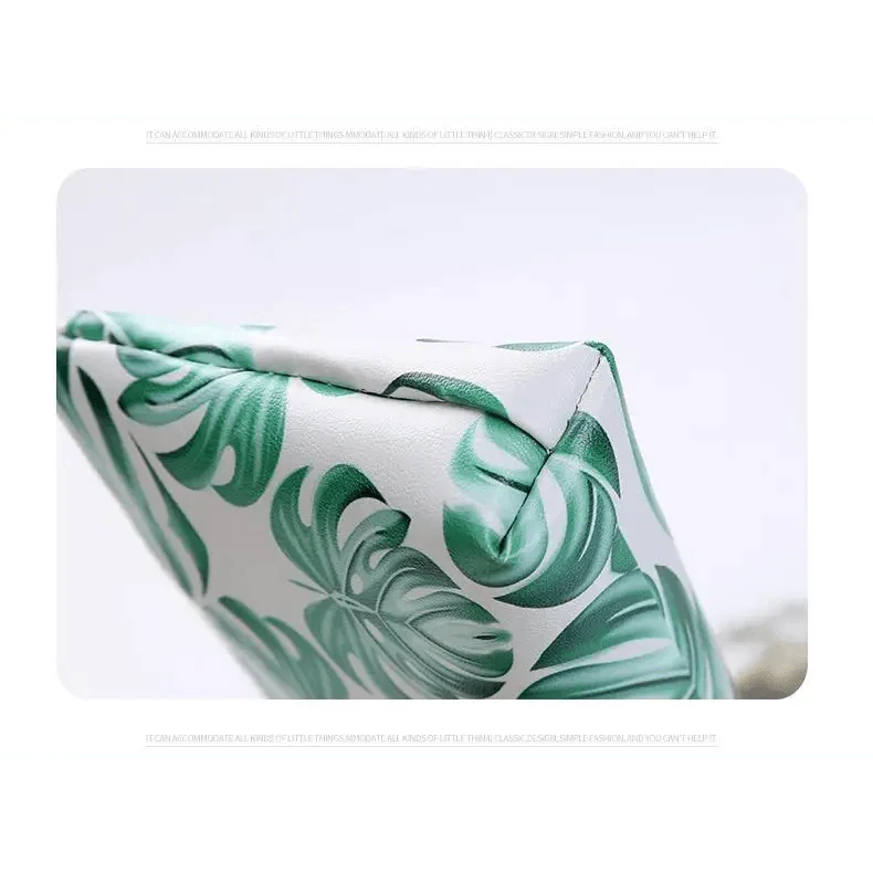Elegant Small Fresh Print Stationery Portable Stylish Simple Pencil Case Cool Case For Students Office School Pouch Stevvex
