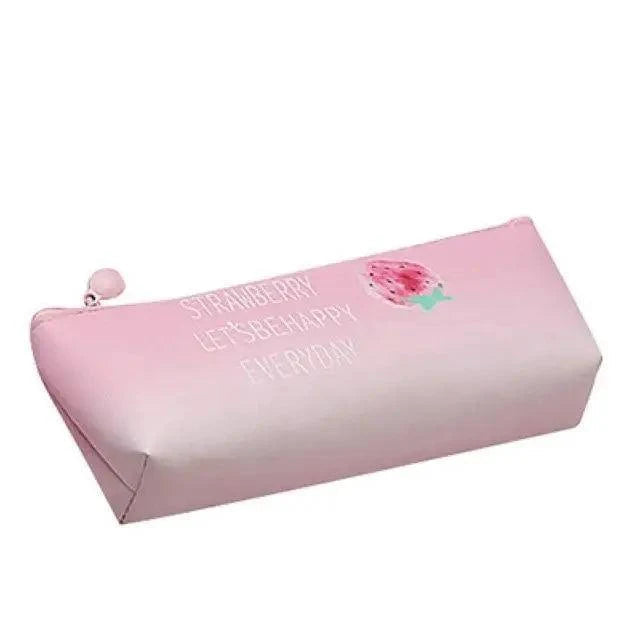 Elegant Small Fresh Print Stationery Portable Stylish Simple Pencil Case Cool Case For Students Office School Pouch Stevvex