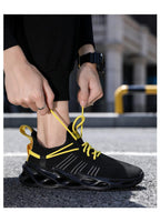 Elegant Sneakers Men Sports Running Shoes Fashion Couple Causal Shoes Fashion Flats Breathable Athletic Lightweight Non Slip Athletic Walking Jogging Sneakers Stevvex