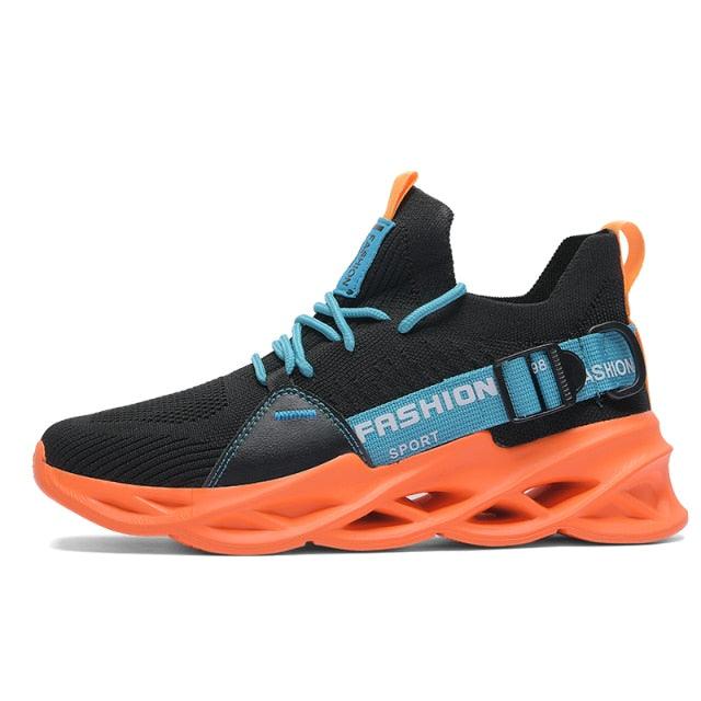 Elegant Sneakers Men Sports Running Shoes Fashion Couple Causal Shoes Fashion Flats Breathable Athletic Lightweight Non Slip Athletic Walking Jogging Sneakers Stevvex