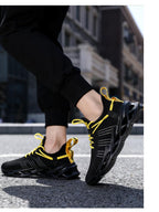 Elegant Sneakers Men Sports Running Shoes Fashion Couple Causal Shoes Fashion Flats Breathable Athletic Lightweight Non Slip Athletic Walking Jogging Sneakers Stevvex