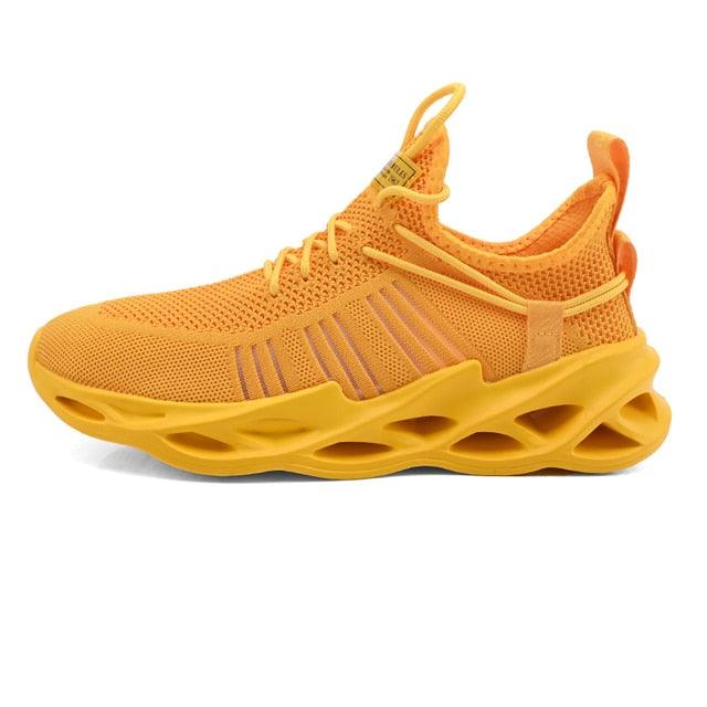 Elegant Sneakers Men Sports Running Shoes Fashion Couple Causal Shoes Fashion Flats Breathable Athletic Lightweight Non Slip Athletic Walking Jogging Sneakers Stevvex