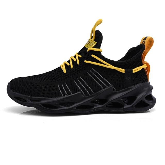 Elegant Sneakers Men Sports Running Shoes Fashion Couple Causal Shoes Fashion Flats Breathable Athletic Lightweight Non Slip Athletic Walking Jogging Sneakers Stevvex