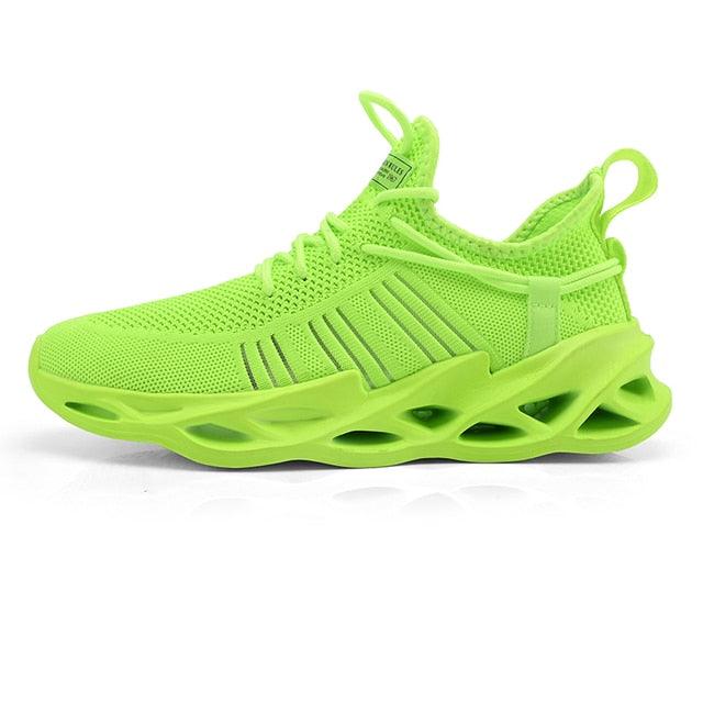Elegant Sneakers Men Sports Running Shoes Fashion Couple Causal Shoes Fashion Flats Breathable Athletic Lightweight Non Slip Athletic Walking Jogging Sneakers Stevvex