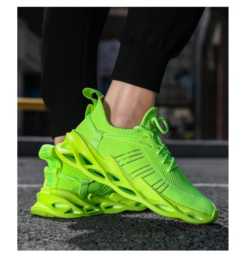 Elegant Sneakers Men Sports Running Shoes Fashion Couple Causal Shoes Fashion Flats Breathable Athletic Lightweight Non Slip Athletic Walking Jogging Sneakers Stevvex
