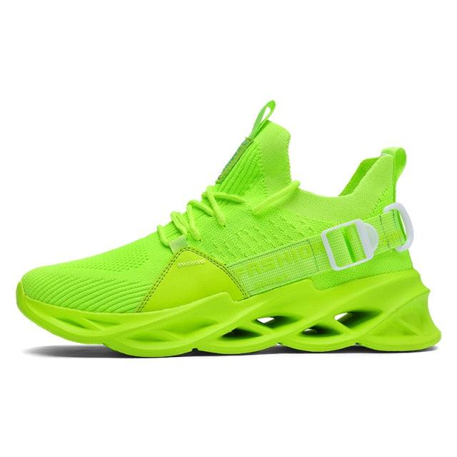 Elegant Sneakers Men Sports Running Shoes Fashion Couple Causal Shoes Fashion Flats Breathable Athletic Lightweight Non Slip Athletic Walking Jogging Sneakers Stevvex