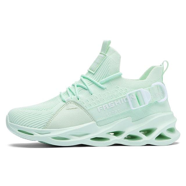 Elegant Sneakers Men Sports Running Shoes Fashion Couple Causal Shoes Fashion Flats Breathable Athletic Lightweight Non Slip Athletic Walking Jogging Sneakers Stevvex