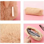 Soft Pencil Pouch For Student Durable Plush Stuffed Accessory Pencil Case For School Stevvex