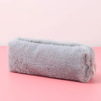 Soft Pencil Pouch For Student Durable Plush Stuffed Accessory Pencil Case For School Stevvex