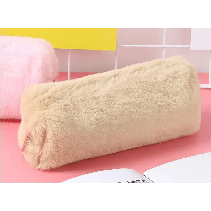 Soft Pencil Pouch For Student Durable Plush Stuffed Accessory Pencil Case For School Stevvex