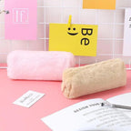 Soft Pencil Pouch For Student Durable Plush Stuffed Accessory Pencil Case For School Stevvex