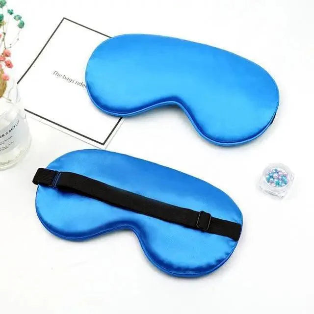 Elegant Soft Silk Eye Cover Sleeping Eye Mask Elastic Women Eye Patch Comfortable Super-Smooth Eye Mask For Sleep Stevvex