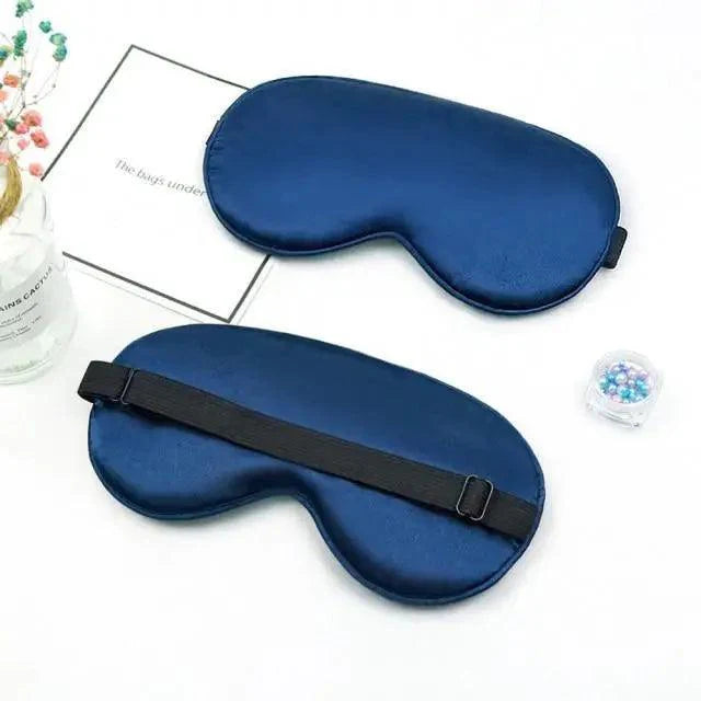 Elegant Soft Silk Eye Cover Sleeping Eye Mask Elastic Women Eye Patch Comfortable Super-Smooth Eye Mask For Sleep Stevvex