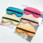 Elegant Soft Silk Eye Cover Sleeping Eye Mask Elastic Women Eye Patch Comfortable Super-Smooth Eye Mask For Sleep Stevvex