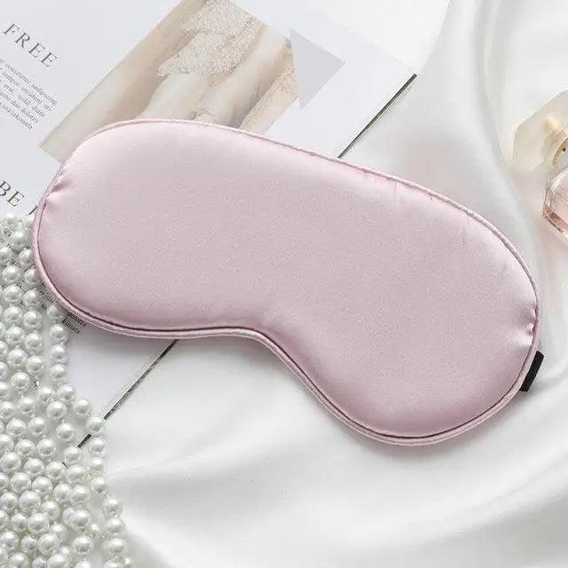 Elegant Soft Silk Eye Cover Sleeping Eye Mask Elastic Women Eye Patch Comfortable Super-Smooth Eye Mask For Sleep Stevvex