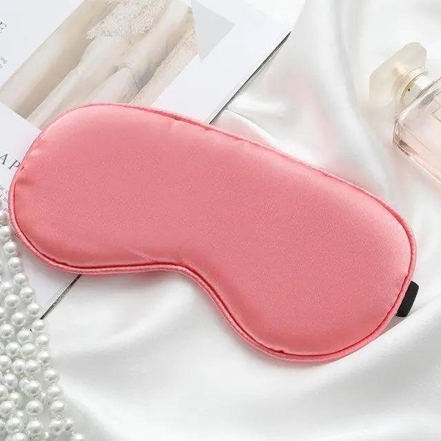 Elegant Soft Silk Eye Cover Sleeping Eye Mask Elastic Women Eye Patch Comfortable Super-Smooth Eye Mask For Sleep Stevvex