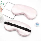 Elegant Soft Silk Eye Cover Sleeping Eye Mask Elastic Women Eye Patch Comfortable Super-Smooth Eye Mask For Sleep Stevvex