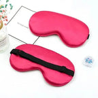 Elegant Soft Silk Eye Cover Sleeping Eye Mask Elastic Women Eye Patch Comfortable Super-Smooth Eye Mask For Sleep Stevvex