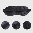 Elegant Soft Silk Eye Cover Sleeping Eye Mask Elastic Women Eye Patch Comfortable Super-Smooth Eye Mask For Sleep Stevvex